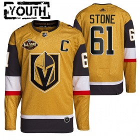 Vegas Golden Knights Trikot Mark Stone 61 2022 NHL All-Star Gold Authentic - Kinder